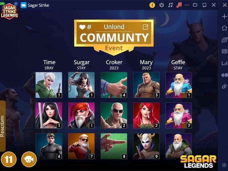 Sagar Strike Legends community event